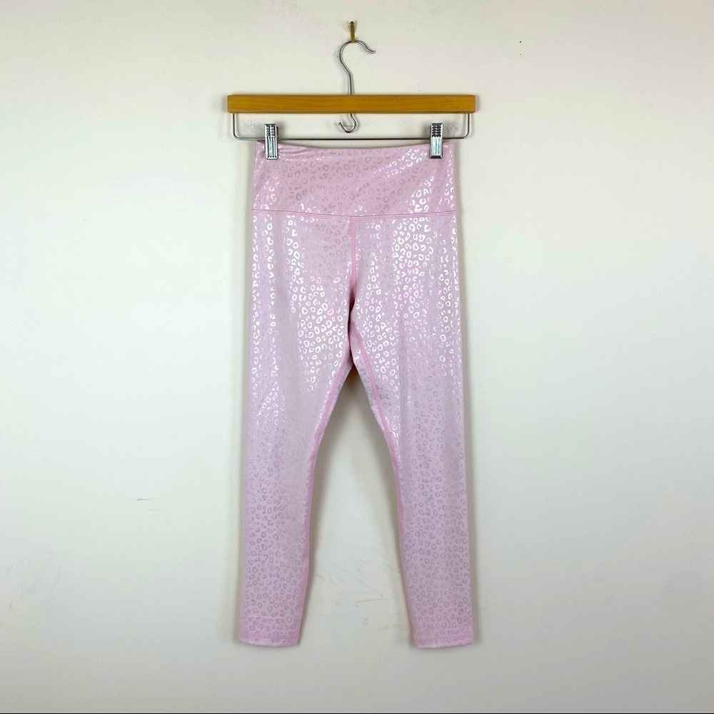ZYIA Pink Leopard Unicorn Light n Tight Hi-Rise Leggings